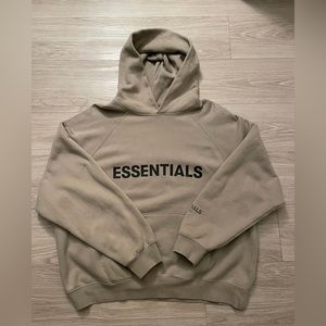 Olive Fear Of Good Essentials Hoodie